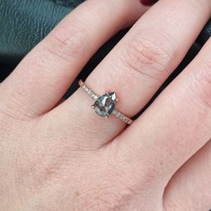 Point No Point Studio Engagement Ring